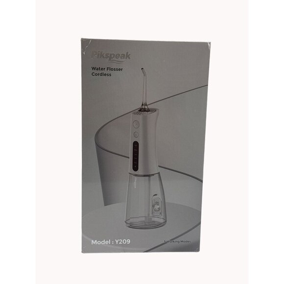 Pikspeak Cordless Water Flosser Y209 - 300mL Tank 5 Modes 360° Nozzle - Picture 2 of 7